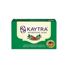 KAYTRA 阿育吠陀香皂, 1個, 深綠草本, 125g