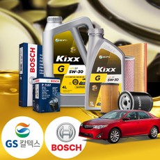 캠리 7세대 (12-17) 2.5 가솔린 킥스 G SP 5W30 엔진오일필터세트 5Liter, 1개