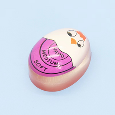 Egg-Per'fect 雞蛋計時器 顏色變化顯示熟度, 紫色小雞, 1個