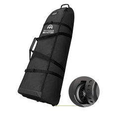 OutdoorMaster 900D 골프 여행 가방 패딩 옥스포드 원단 내마모성 방수 발수 가공, OutdoorMaster 강화된 바퀴가 있는 패딩 골프