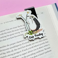 여성용 고슴도치 자석 책갈피 2개 독서 애호가를 위한 책 마크 여성 교사 북클럽 애호가 독서 선물 꽃 선물 남성용_172450, 여성용 고슴도치 자석 책갈피 2개, 독서 애호가를 위한