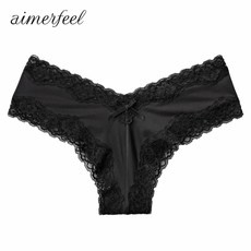 레이시 하프백 팬티 2 953922(블랙_BL)