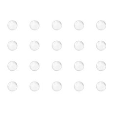 4MM 고체 원형 투명 유리 공 끓는 라임 돌 500개 소다 구슬, 4.5mm