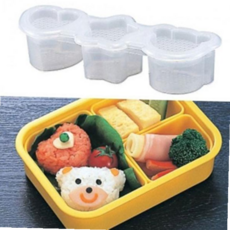 도시락 GR-LA 곰하트별 주먹밥틀, 1개