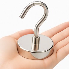 네오디움 초강력 고리자석 자석 특대형 60mm, 1개, 철