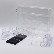 1/64 스케일 디스플레이 아크릴 케이스 전시케이스 미니카 보관, 1대 전시, 1개