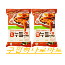 [풀무원] 밀누들 국물떡볶이(2인분)X2, 2개, 423.5g