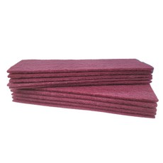 細緻生活 裝飾瓷磚專用 柔軟無刮痕清潔菜瓜布 單品, 1個, 10入