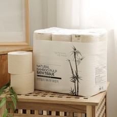 Li.lit 竹子竹纖維衛生紙 40m 18捲, 1個, 18入