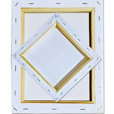 캔버스 4호 (5개묶음한세트) 유화캔버스 아크릴 미술 캠버스 무지 미니 액자, 풍경형  4호 (5개묶음한세트)(33.4X21.2)