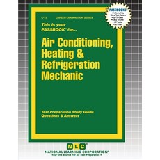 (영문도서)Air Conditioning Heating & Refrigeration Mechanic Paperback, National Learning Corp, English, 9781799300731