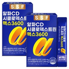 알파CD 알파시클로덱스트린 분말, 2개, 70g