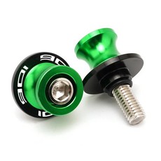 스윙 암 스풀 슬라이더 스탠드 나사 오토바이 색, 1개, 3. 녹색