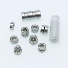 소형 베어링 4x8x3 686 623 RC 자동차 깊은 홈 볼 이중 금속 씰, 15 ID4x9x4, 01 5Pcs, 1개