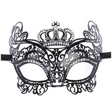 西門町發光派對屋 金屬皇冠面具, 1個