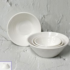 국산 멜라민 화이트 가벼운면기 우동기 떡국기 라멘기 12.8x5.3cm 다용도 다양, 22.8x8.0cm