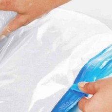 여행용캐리어파우치 진공 압축팩 40x60cm 옷압축팩 캠핑압축팩