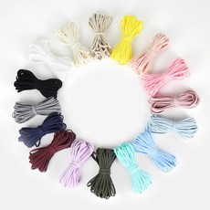 Jstrading 컬러 마스크 고무줄 마스크끈 900cm, 1개, 03 베이지