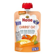 홀레 퓨레 파우치 캐럿 캣 100g