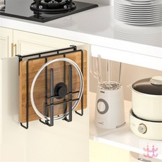 도마 거치대 도마건조대, 블랙, 1개