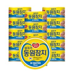 동원 동원참치 인 워터 100g x15캔, 15개