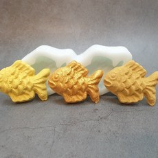 수제몰드 - 귀요미 붕어빵 2D 2구