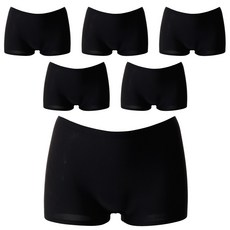 노라인피스 여성 심리스 사각 팬티 6종 세트