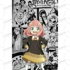 스파이X패밀리 애니메이션 캐릭터 우드 퍼즐 장식, 1314매 (75x50cm), 액자 O, 옵션 H