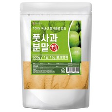 건강중심 국산 풋사과 분말 가루 500g, 1개