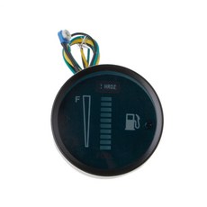 12V 자동차 보트 게이지 연료 레벨 디스플레이 보드 보드 레트로 라운드 연료 게이지, 녹색