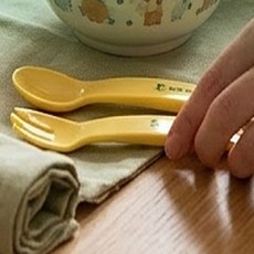 심플 이유식기 스푼포크세트