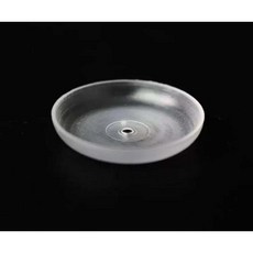 透明圓形蠟燭托盤 居家裝飾燭台底座, 蠟燭托盤*1