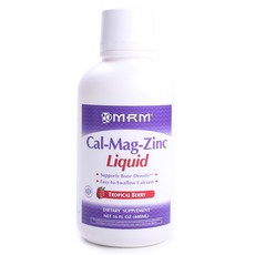 MRM 熱帶莓果味鈣鎂鋅液, 480ml, 1瓶