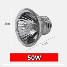 애완 파충류 히터 램프 25/50/75W - 거북이 도마뱀 뱀 새에게 적합; 일광욕 및 먹이주기., 01 220V-50W