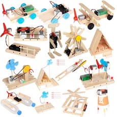 EUDAX DC 모터 키트 465PCS 과학 실험 DIY 교육용 전기 모터 세트