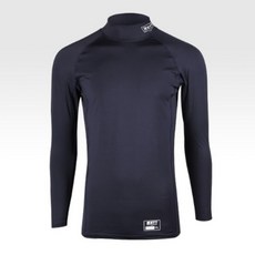 제트 BOK-352 긴팔 폴라 스판 언더셔츠 네이비 러닝티셔츠 긴팔언더셔츠