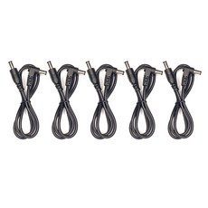 [미국수입정품] Kurrent Electric MXR Mini Iso-Brick M239 전원 공급 장치용 이펙트 페달 케이블 5팩 257399