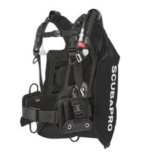 SCUBAPRO Navigator Lite BPI 背囊式 BCD 有快卸配重袋, 黑