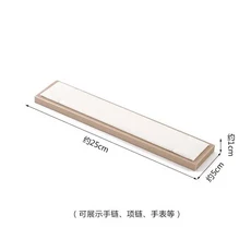 샴페인 화이트 디스플레이 케이스 목걸이 랙 하이 엔드 옥 보석 소품 카운터 크리스탈 전시 스탠드, 13 B01