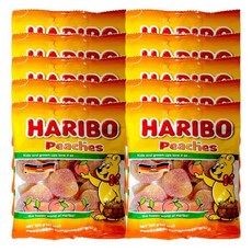 하리보 피치스 젤리 유치원 간식, 100g, 10개