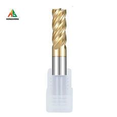 HRC70 4 플루트 CNC 코너 반경 엔드 밀 R Bullnose R0.5 표면 가공 금속 라우터 도구 텅스텐 강철 카바이드, 01 HRC70, 04 3R0.2X4DX50L
