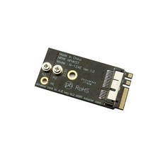 A1466 BCM94360CS2 轉 intel Key A A E M.2 NGFF 轉接卡，輕鬆升級無線網卡，享受高速穩定網路, 1個