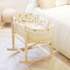 유모차해먹 요람침대 실내 아기 아기침대 요람, 베이지 80x42x20cm B