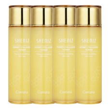 [허니 콜라겐 고보습] 코리아나 쉬니즈 허니 콜라겐 스킨토너150ml, 150g, 4개