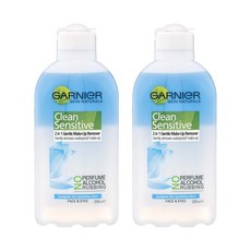 가르니에 워터프루프 얼굴 눈 메이크업 리무버 Garnier Waterproof Face Eye Makeup Remover, 2개, 200ml
