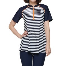 일리카이 여성용 나폴리 래쉬가드 상의 + 워터레깅스 세트