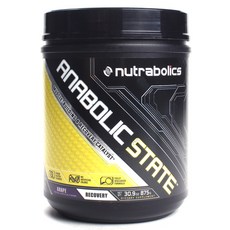 NUTRABOLICS Anabolic state複合胺基酸粉 葡萄口味, 875g, 1罐