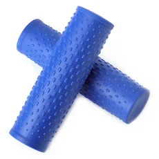 XM M365 1S 전동 스쿠터 핸들 슬리브 미끄럼 방지 고무 실리콘 커버 부품 컬러 그립, Blue pair