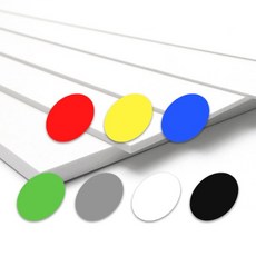 대원 포맥스 1T 2절 60x90cm 낱장, 백색 M-450