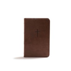 (영문도서) KJV Compact Bible Brown Leathertouch Value Edition Imitation Leather, Holman Bibles, English, 9781535956826